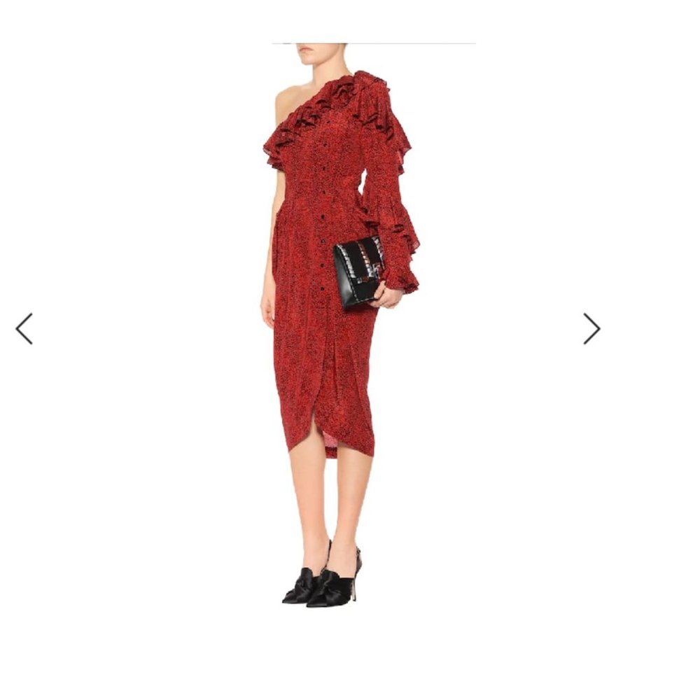 Philosophy di Lorenzo Serafini one shoulder dress